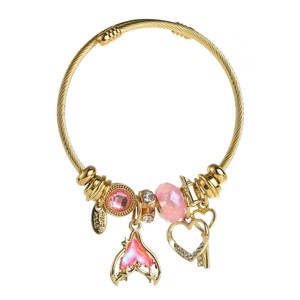 <span class=keywords><strong>Nueva</strong></span> <span class=keywords><strong>Pulsera</strong></span> Panjiadora Estilo Vacaciones en la Playa, Corte Brillante, Chapada en Oro, Acero Inoxidable, Diseño de Estrella de Mar para Mujer - Product Image 5