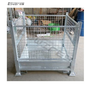 מטבל חם מגולוון חובה בינוני קריסה כלוב מזרן עבור מחסן תעשייתי - Product Image 4