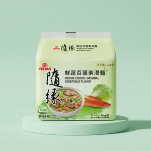 บะหมี่กึ่งสำเร็จรูปรสผักรวม (แบบถุง) ไต้หวัน - Product Image 2
