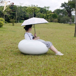 เก้าอี้พาสทิลเลานจ์ไฟเบอร์กลาสเฟอร์นิเจอร์กลางแจ้งที่ทันสมัยสำหรับห้องนั่งเล่นและโรงแรม - Product Image 3