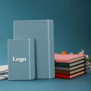 Factory Profesional Manufacturer Customization Wholesale A5 School Notebook Business <b>A6</b> Elastic Strap Students Notebook with Log - Product Image 1