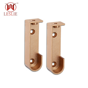 Leslie Clothes Rod Support Zinc Alloy Wall Mount Non Detachable <b>Wardrobe</b> <b>Hardware</b> - Product Image 4