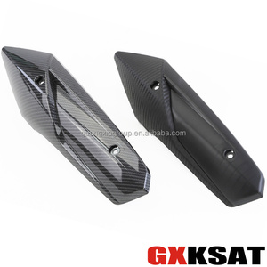 GXKSAT Couvercle de tuyau d'échappement de scooter de <span class=keywords><strong>moto</strong></span> Couvercle de protection thermique pour scooter Mio i125 Couvercle en plastique - Product Image 5