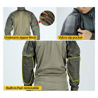 Nouvelle combinaison de travail camouflage pour homme, respirante, à manches longues, durable, avec sangle de taille