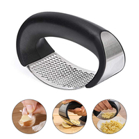 Professionele Keuken Gadgets 2022 Plastic Rvs Rocker Gehaktmachine Crusher Knoflook Tool Pers Chopper En Roller