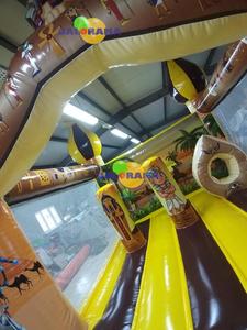 ใหม่ในร่มหรือกลางแจ้งสนามเด็กเล่นพองการออกแบบที่กำหนดเองการพิมพ์ดิจิตอลสนามเด็กเล่น4x3x3m - Product Image 6