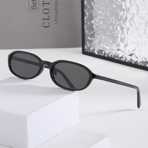 <b>Small</b> <b>Frame</b> Women's <b>Sunglasses</b> UV400 PC <b>Frame</b> Anti Blue Light Black Unisex Type 3 Sunshades Cross Border Hinges - Product Image 3