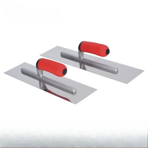 Truelle en acier inoxydable épaissie et allongée pour plâtrage, ciment, maçonnerie et peinture, couteau de lissage - Product Image 1