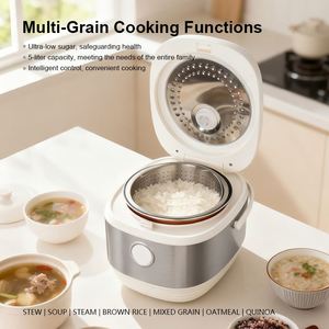 Autocuiseur multifonction intelligent électrique numérique 3L/5L grande capacité pour la cuisine domestique, idéal pour les personnes diabétiques (cuisson à faible teneur en sucre) - Product Image 3