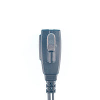Écouteur portable GT23J-M avec cordon de 100 cm et interface 3,5 mm pour radios bidirectionnelles Motorola, Kirisun, Belfone