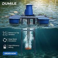 Aérateur de fond d'eau de 1,5 kW, oxygénateur flottant sous-marin, machine d'aération pour étang d'aquaculture