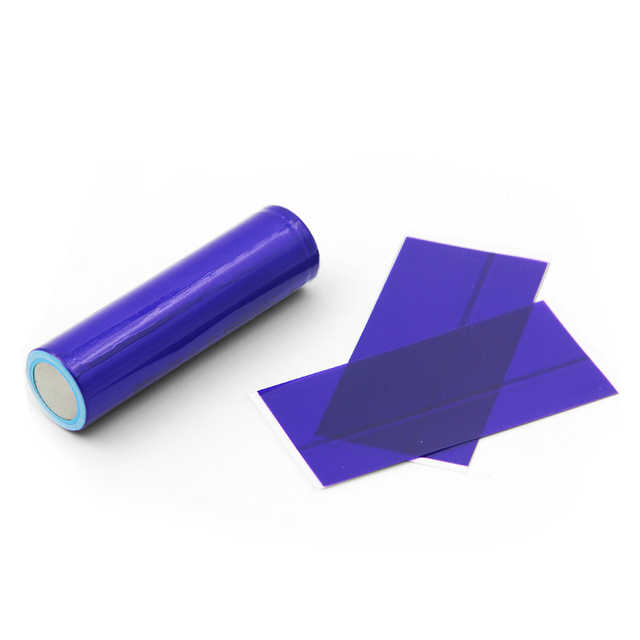 Custom Printed Private Printable OEM 18650 Battery Wrap PVC PET Heat Shrink Label