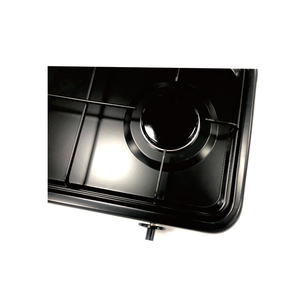 Draagbare Europese type 2 gasbrander met gietijzeren deksel & gehard glas voor gebruik buitenshuis, hotel, camper, garage, tafelinstallatie - Product Image 4