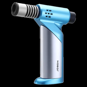 Encendedor de Gas para cigarros con logotipo personalizado de alta calidad, llama eléctrica, antorcha de butano, caja fuerte de plástico y Metal desechable para viajes de Camping - Product Image 4