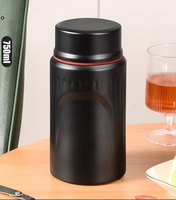 Bouteille isotherme sous vide en acier inoxydable de qualité alimentaire 500 ml, boîte alimentaire de cuisine 750 ml, boîte à lunch pour le camping