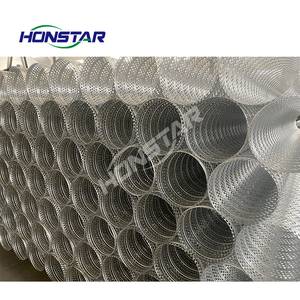 Ống Lưới kim loại đục lỗ bằng thép carbon tùy chỉnh được sản xuất bằng dây thép không gỉ để chống bụi lọc - Product Image 2