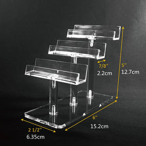眼鏡ホルダー透明アクリル眼鏡ディスプレイスタンド光学フレーム用3 Tier - Product Image 4