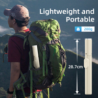 Trépied pliable en alliage d'aluminium kaki pour téléphone, perche à selfie extensible avec télécommande sans fil compatible avec iPhone 60 pouces Android