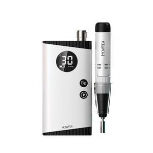 HOWYEA Portátil Carbono Escova Motor Nail Grinder Recarregável 30000 RPM Acrílico <span class=keywords><strong>Gel</strong></span> Nails CE Certified Ideal Nail Technicians - Product Image 1