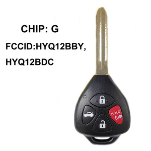 Telecomando auto con chip ID46 per Camry/Corolla/Vios/<span class=keywords><strong>Highlander</strong></span> - Ricambio chiave intelligente HYQ12BBY - Produttore di telecomandi auto - Product Image 6