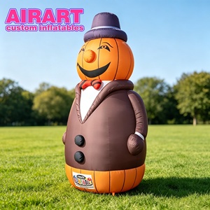 Calabaza Inflable <span class=keywords><strong>Gigante</strong></span> Personalizada para Halloween, Decoración de Jardín con Calabaza Inflable para Fiestas y Decoración de Césped - Product Image 4