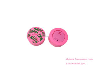 Boîte à musique personnalisée en résine transparente faite à la main pour gâteau d'anniversaire <span class=keywords><strong>Harry</strong></span> Movie <span class=keywords><strong>Potter</strong></span> Flash de boîte à lumière jouet pour cadeau d'anniversaire - Product Image 1