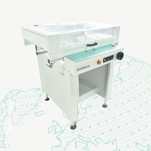 Transportador de PCB Goldland 500BCV460DC de 0.5M con cubierta antipolvo para línea de producción SMT - Product Image 2