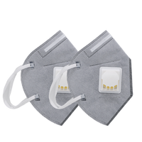 Masque en carbone XPRO KN95 avec valve, respirateur de protection individuelle professionnel, vente en gros auprès du fabricant chinois