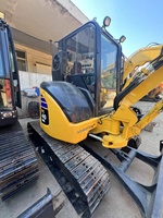Komatsu japonais pc40 mini excavateur utilisé 4 tonnes pc 40 bagger pc40mr excavadora prix bon marché