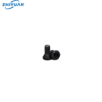 M1.6 M1.8 M2 M2.2 M2.5 Boulon Torx Vis d'insertion de remplacement Vis Torx en acier pour support Finition oxyde noir zingué 3.5mm ISO