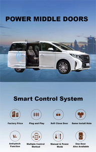 Porte coulissante centrale électrique, mise à niveau, télécommande, porte latérale de voiture pour Pars Khodro Jinbei <span class=keywords><strong>Haise</strong></span> Topic Minibus Van, porte à fermeture douce - Product Image 4