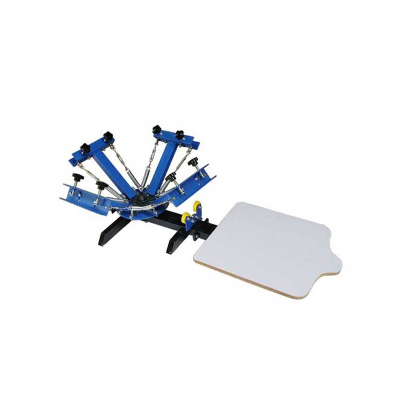 4 Color 1 Station Screen Printing