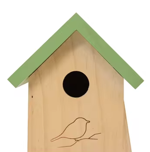 Houten <span class=keywords><strong>Mini</strong></span> Vogelhuis Outdoor Vogelhuisvoeders Voor Tuin - Product Image 4
