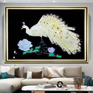 Бумажная живопись в стиле нематериального культурного наследия: животные, цветные полосы, модель K-18, бренд ZM, Китай (Цзянси) - Product Image 5