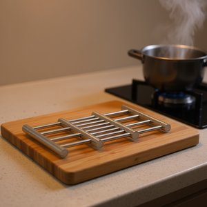 <b>Trivet</b> Stainless Steel Heat Resistant <b>Kitchen</b> Cooking Tool - Product Image 3