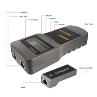 Testeur de câble réseau LAN RJ45 Cat6 Cat5 SC8108 avec écran LCD, traqueur de câbles, mesureur de puissance, testeur de localisation de défauts