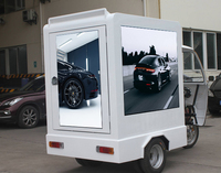 Grand panneau d'affichage numérique HD mobile, écran LED pour scooter, remorque et camion, écran LED extérieur couleur pleine pour tricycle