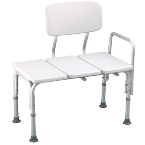 Hauteur réglable, <span class=keywords><strong>banc</strong></span> de <span class=keywords><strong>transfert</strong></span> de baignoire bariatique robuste avec dossier, siège antidérapant, douche de <span class=keywords><strong>bain</strong></span> - Product Image 5