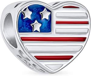 100% del encanto de la plata esterlina 925 de Jamaica de Bandera de País encanto personalizado cuentas de plata bandera de la joyería de Diy - Product Image 3