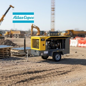 Compresseur d'air diesel Atlas Copco XAHS450 XAHS500 XAVS500 XAVS600 XAVS S600 XAHS 450 500 AtlasCopco AirCompressor 14bar 12bar - Product Image 3