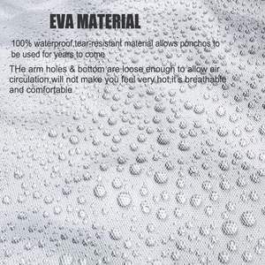 Imperméable réutilisable en EVA pour adultes, pour la randonnée, les voyages, usage extérieur, unisexe, pour une seule personne - Product Image 4