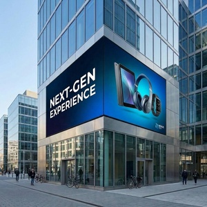 Écrans LED extérieurs durables en aluminium moulé sous pression, résistants aux intempéries IP65, pour la publicité dans les centres commerciaux et les cinémas - Product Image 1