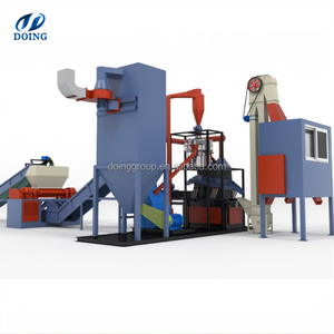 Machine de recyclage automatique de déchets électroniques / équipement de séparation de cartes de circuits imprimés pour la récupération des métaux - Product Image 1