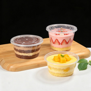 Bol en plastique PP de qualité alimentaire, durable pour la réfrigération, idéal pour les salades de <span class=keywords><strong>fruits</strong></span>, les desserts, les plats à emporter et les contenants à nouilles - Product Image 3