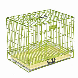 Cages pour chiens en métal multicolore Cages pour lapins Produits pour animaux de compagnie Cages pour chats Cages de voyage portables pour chiens - Product Image 2