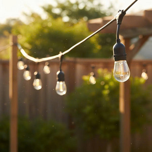 ไฟประดับ LED แบบพกพา IP65 ใช้ไฟ AC หลอดไฟขนาดเล็กกันแตก แสงวอร์มโกลว์ เหมาะสำหรับตกแต่งห้องนอน งานแต่งงาน - Product Image 5