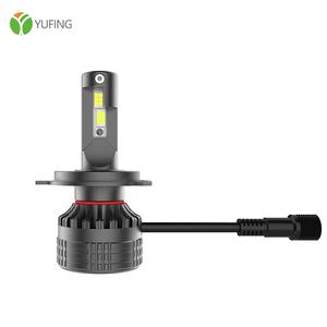 Feux de croisement à <span class=keywords><strong>LED</strong></span> changeant de couleur Cclot Hs5 P9 H1 H3 H4 <span class=keywords><strong>H7</strong></span> H11 9005 9006 9012, étanches, pour toutes les voitures, 9007 E-MARK/DOT 6000k+<span class=keywords><strong>rgb</strong></span> - Product Image 4