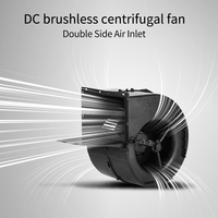 Refroidisseur d'air industriel centrifuge à moteur BLDC JHCOOL Factory 18000 Cmh 1100W Refroidisseur d'air évaporatif commercial Technologie d'inversion CE