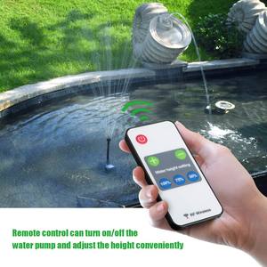 <span class=keywords><strong>Pompe</strong></span> <span class=keywords><strong>à</strong></span> eau submersible solaire DC sans balais 17V/15W avec télécommande, design optimisé pour jardin, piscine et étang (Dropshipping) - Product Image 4