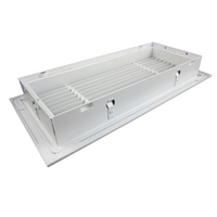 Diffuseur d'air linéaire amovible, grille de retour d'air de plafond pour climatisation